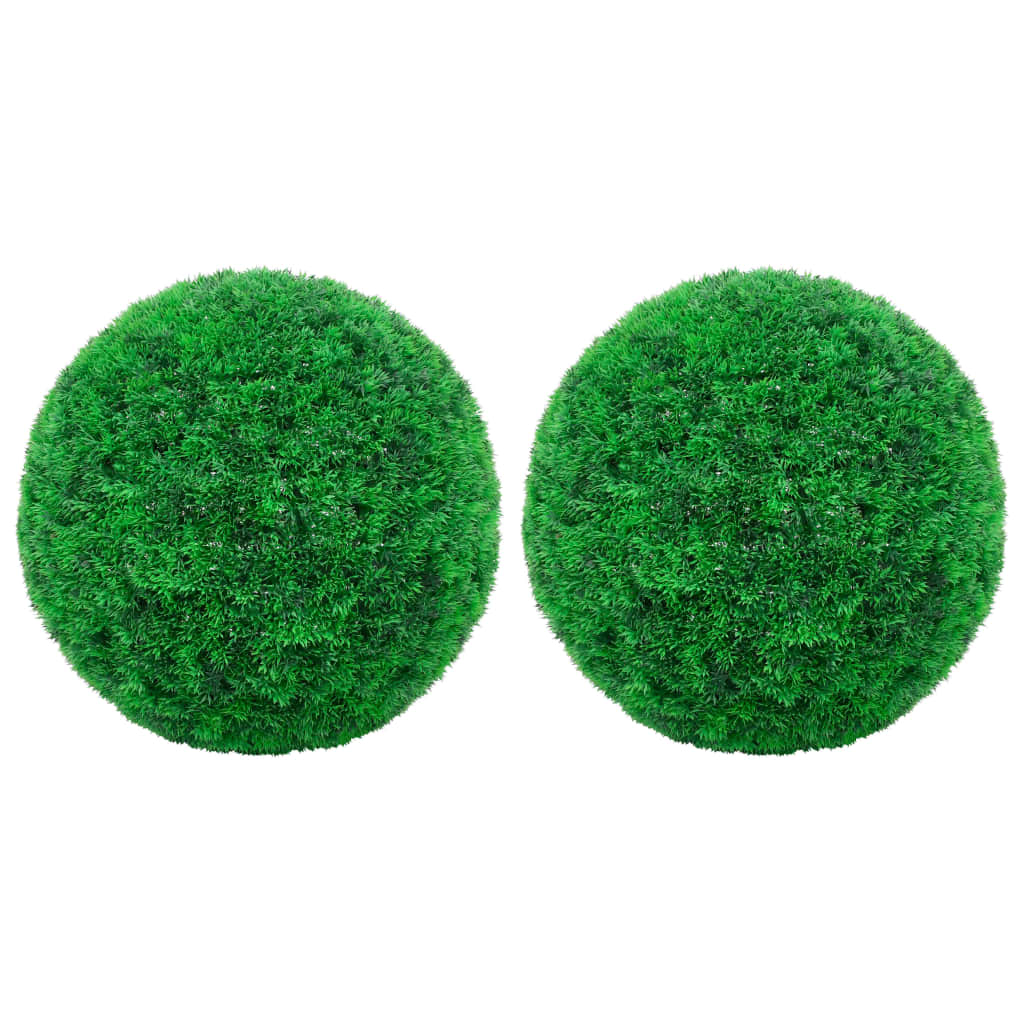 kunstige buksbom 2 stk. 27 cm kugleformet