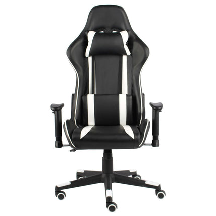 drejelig gamingstol PVC hvid