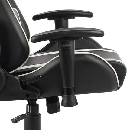 drejelig gamingstol PVC hvid