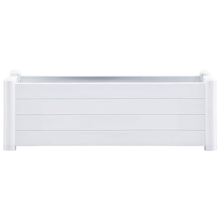 højbed 100x43x35 cm PP hvid