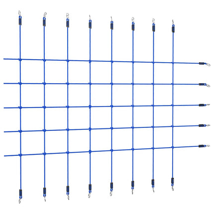 klatrenet 200x150 cm blå