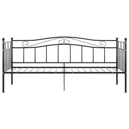 sengestel til sovesofa 90x200 cm metal sort