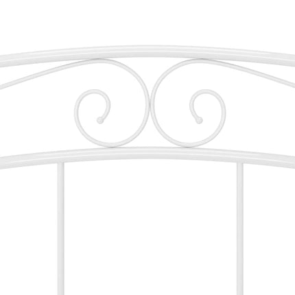 sengestel 160x200 cm metal hvid