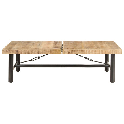 sofabord 142x90x42 cm massivt mangotræ