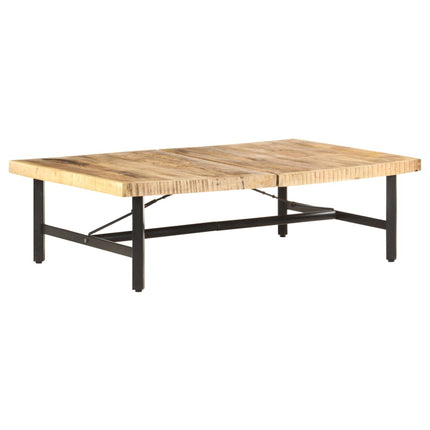 sofabord 142x90x42 cm massivt mangotræ