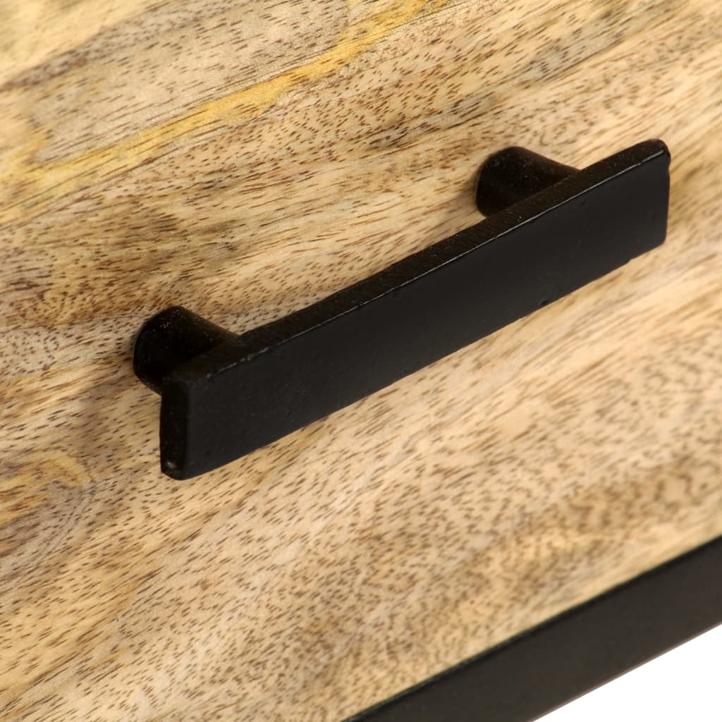 skænk 110x33x64 cm massivt mangotræ