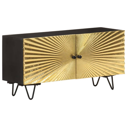 tv-skab 90x30x45 cm massivt mangotræ