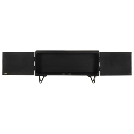 tv-skab 90x30x45 cm massivt mangotræ