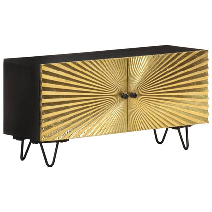 tv-skab 90x30x45 cm massivt mangotræ