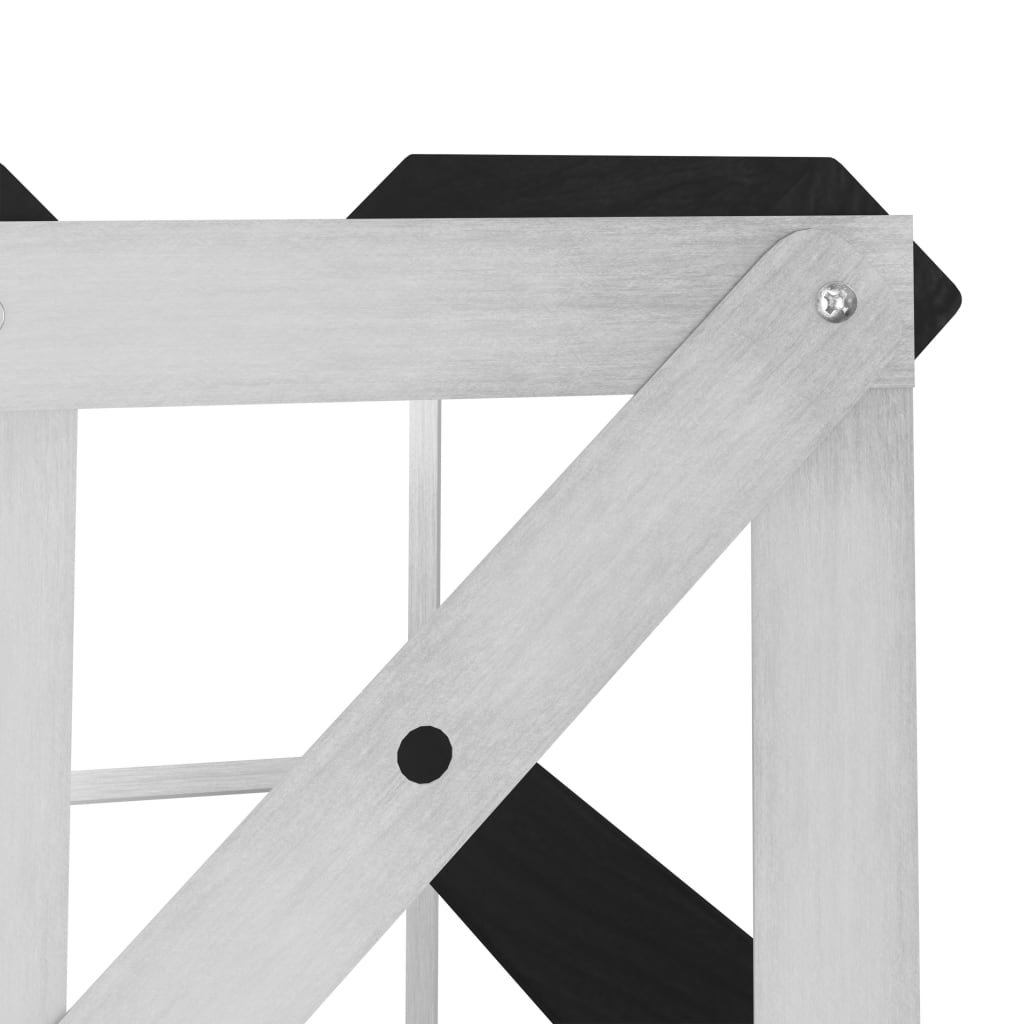 vinreol til 20 flasker massivt fyrretræ sort