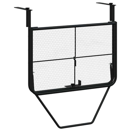 altanbord 60x40 cm stål sort