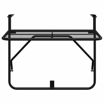 altanbord 60x40 cm stål sort