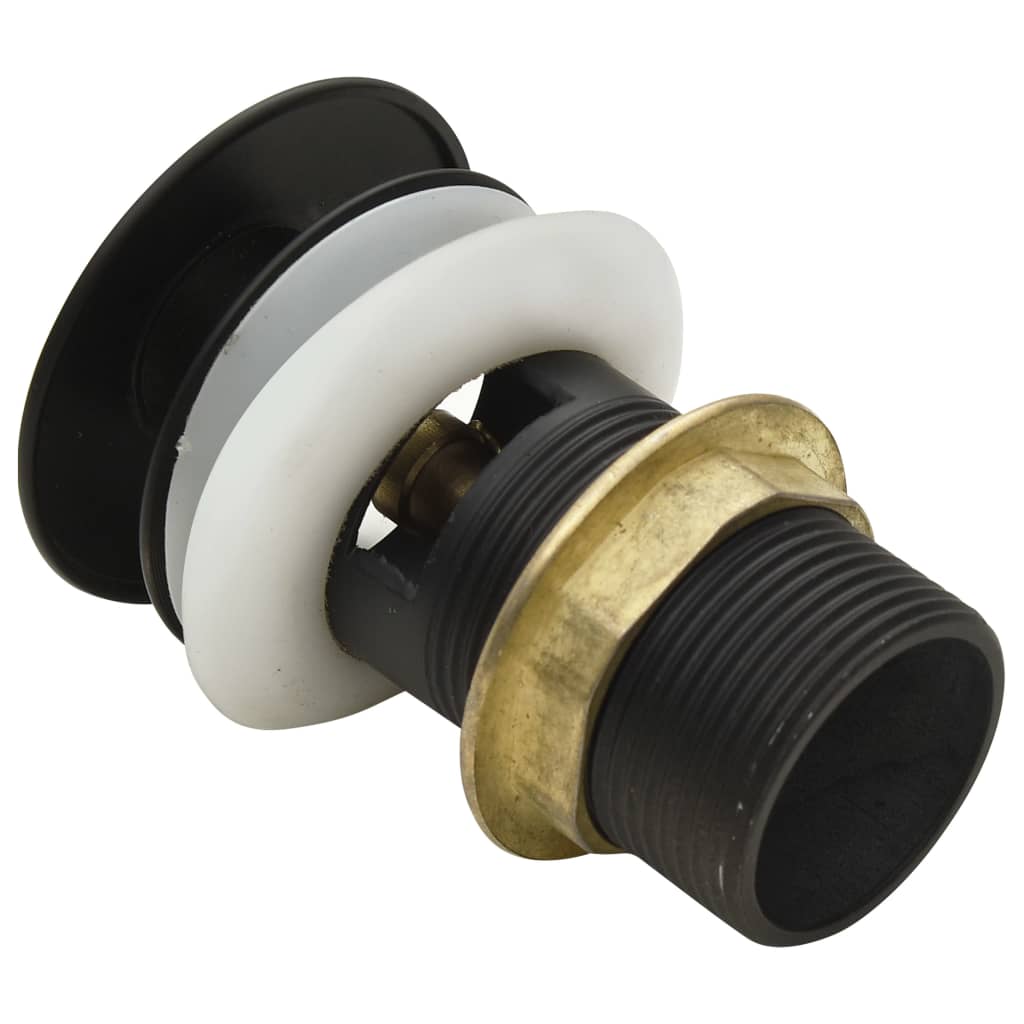 trykafløb med overløbsfunktion 6,4x6,4x9,1 cm grå