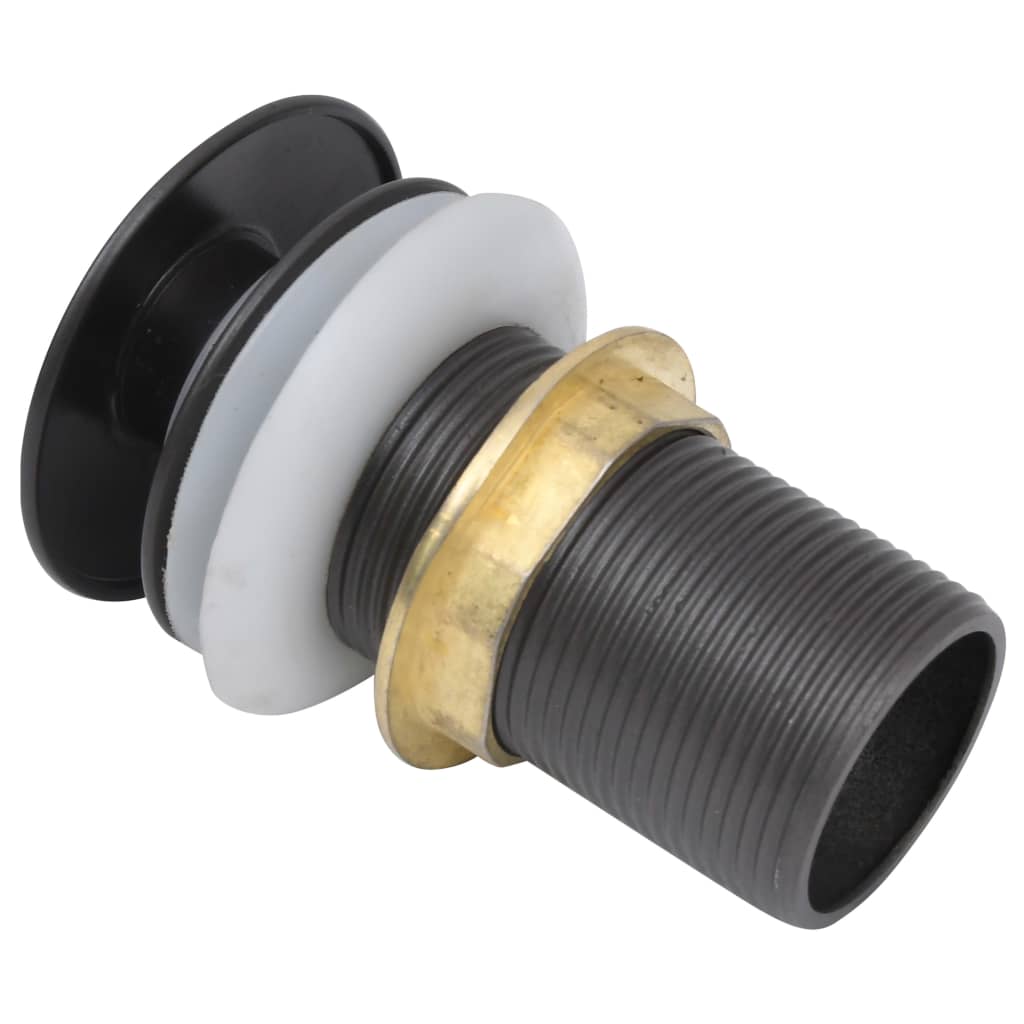 trykafløb uden overløbsfunktion 6,4x6,4x9,1 cm grå