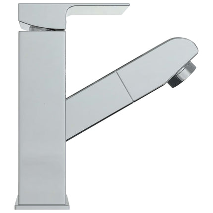 vandhane m. udtræksfunktion til håndvask 157x172 mm kromfinish