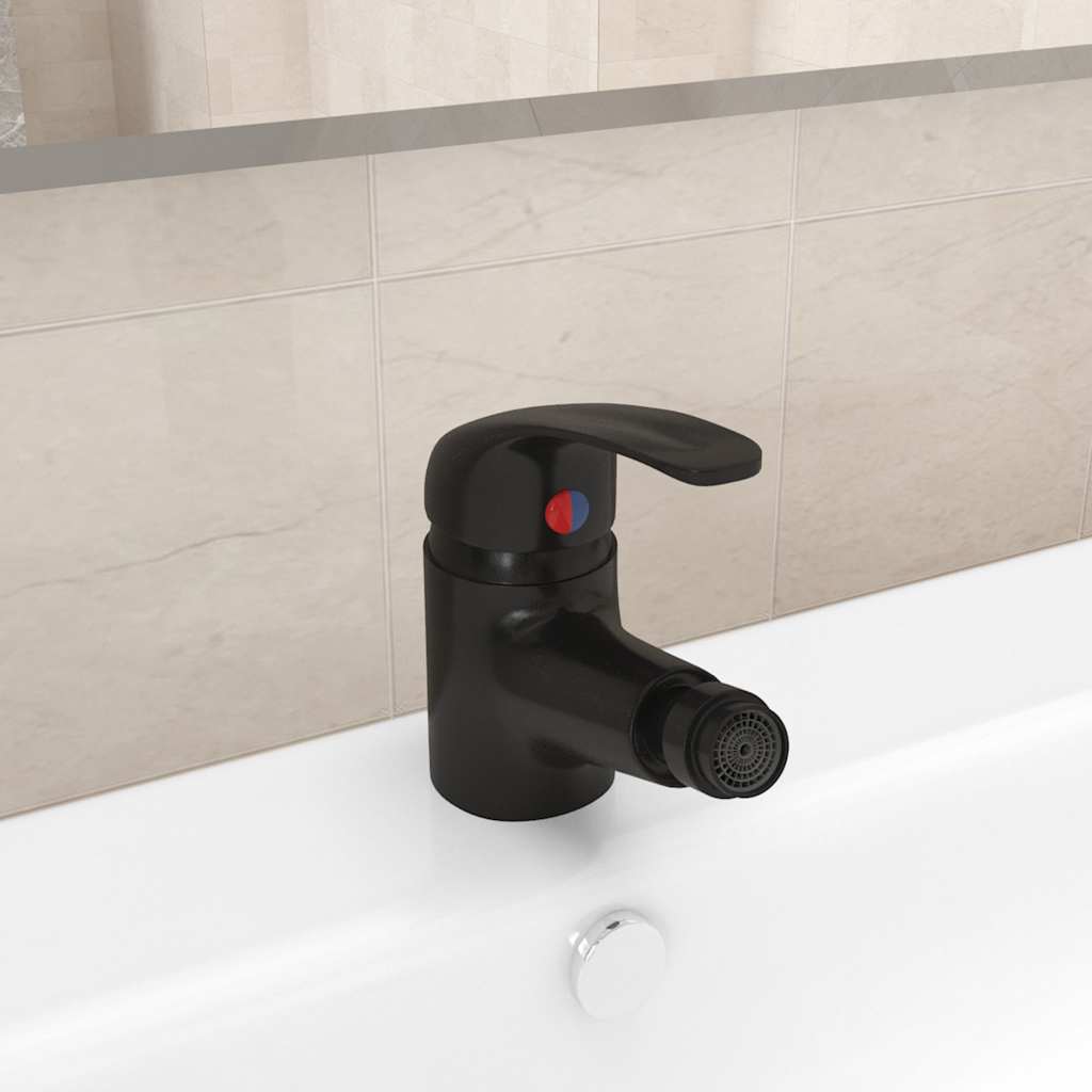 Blandingsbatteri til bidet 13 × 12 cm - sort