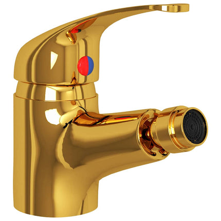blandingsbatteri til bidet 13x12 cm gylden
