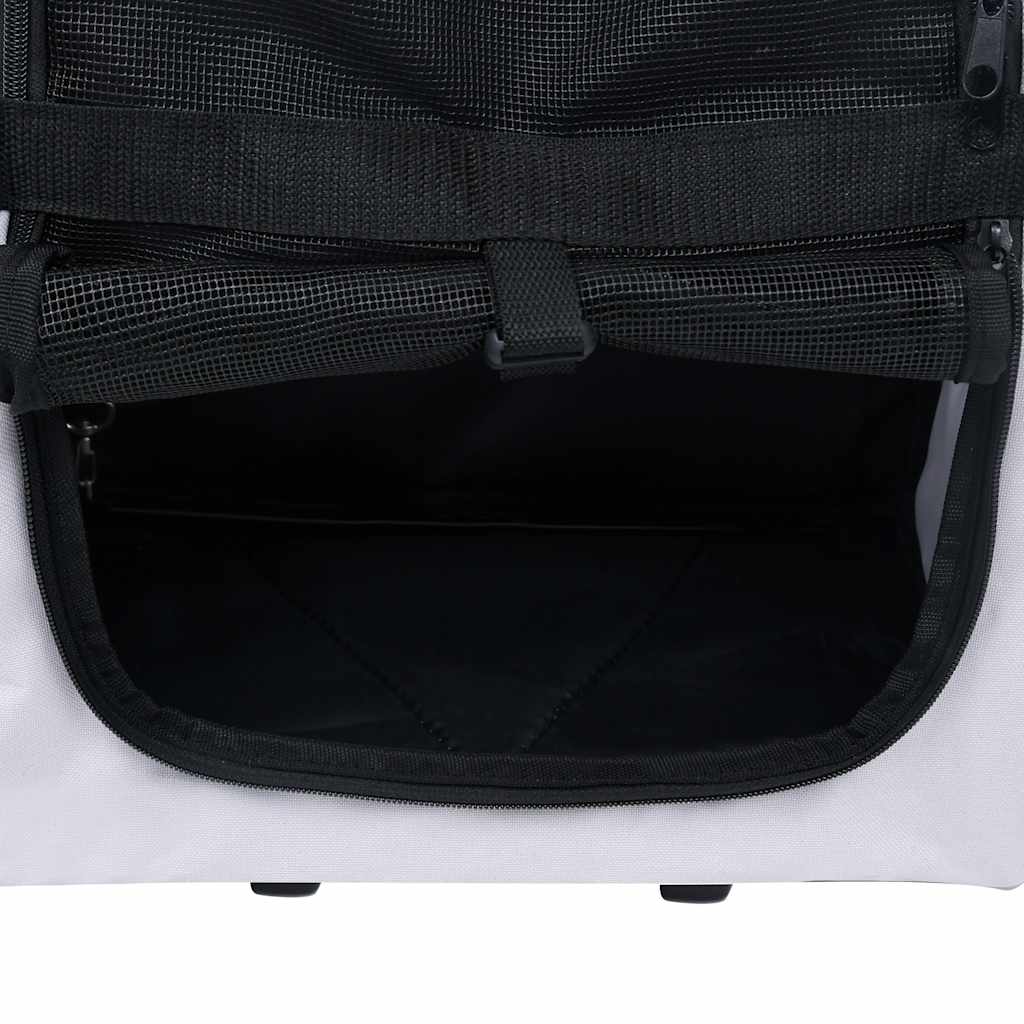 foldbar kæledyrstrolley multifunktionel grå