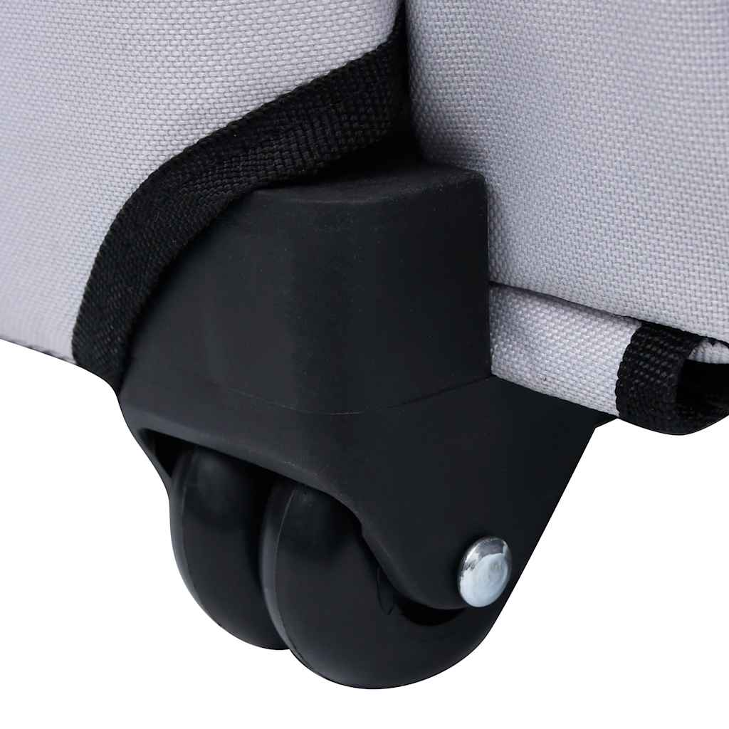 foldbar kæledyrstrolley multifunktionel grå