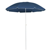 parasol 180 cm stålstang blå