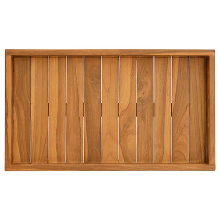 serveringsbakke 60x35 cm massivt teaktræ