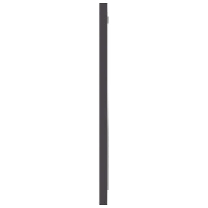 badeværelsesspejl 40x1,5x37 cm spånplade grå