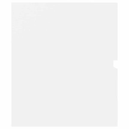 skab til håndvask 80x38,5x45 cm konstrueret træ hvid