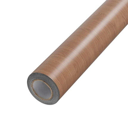 selvklæbende folie til møbler 500x90 cm PVC lyst egetræ
