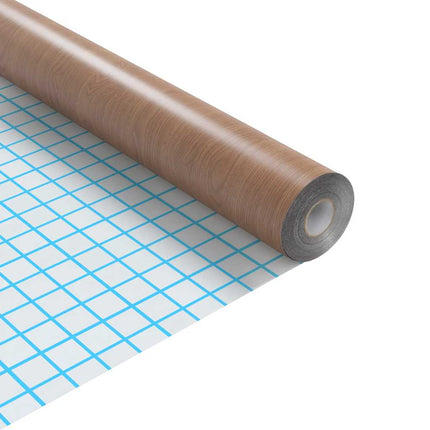 selvklæbende folie til møbler 500x90 cm PVC lyst egetræ