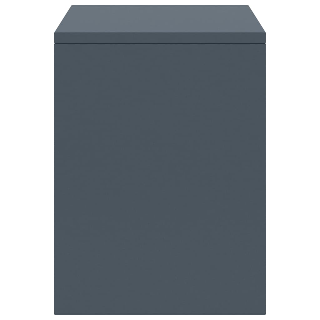 sengebord 35x30x40 massivt fyrretræ lysegrå