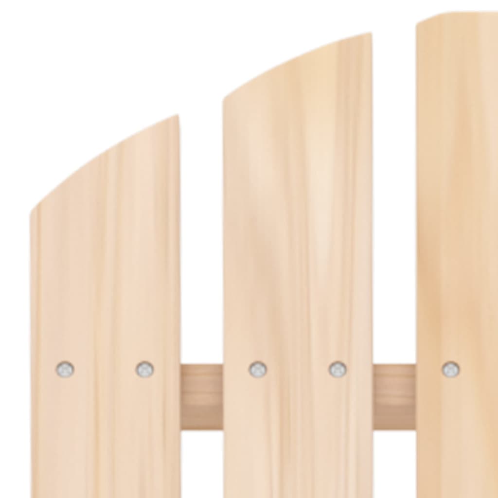 2-personers Adirondack-havestol med fodstøtte grantræ