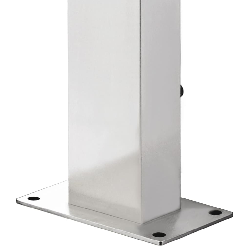 havebruser 220 cm rustfrit stål