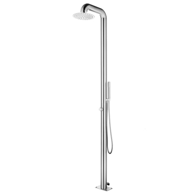 havebruser 225 cm rustfrit stål