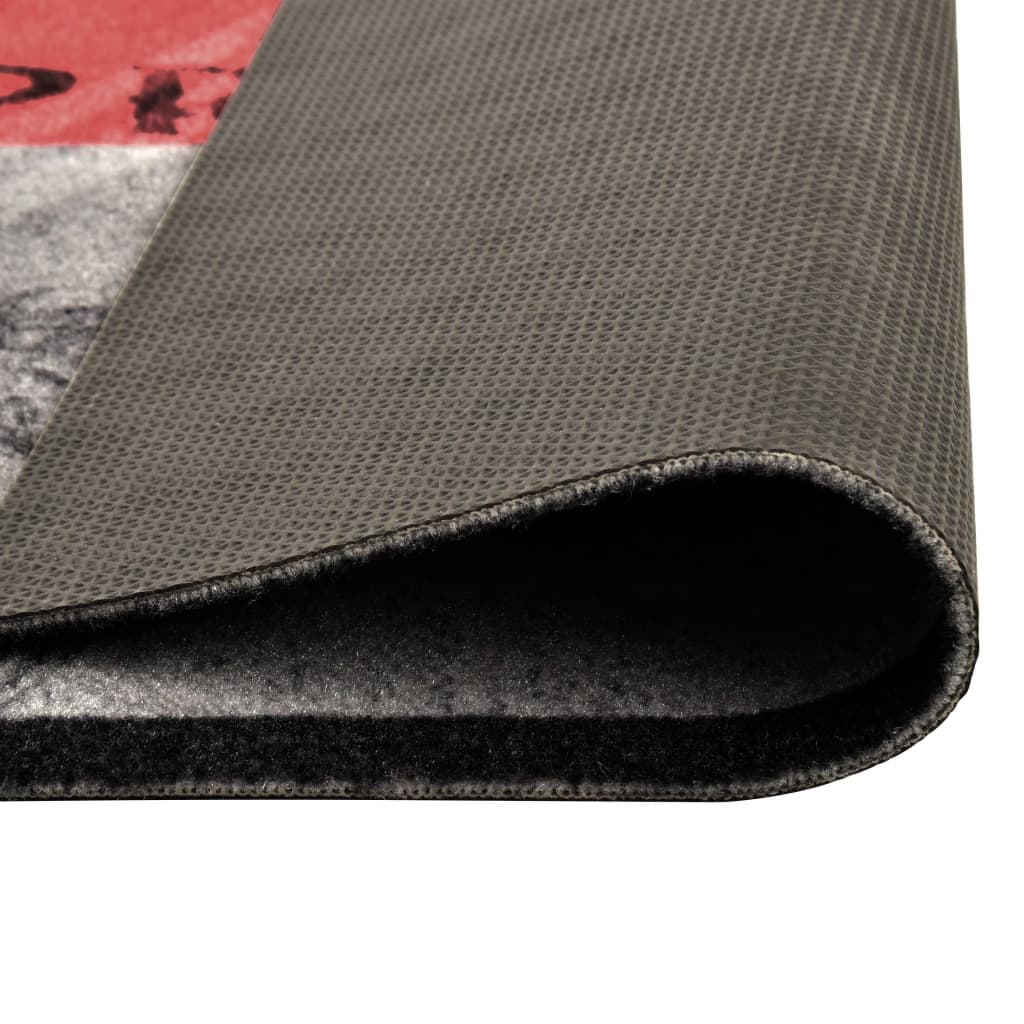 vaskbar køkkenmåtte 60x300 cm tomattryk