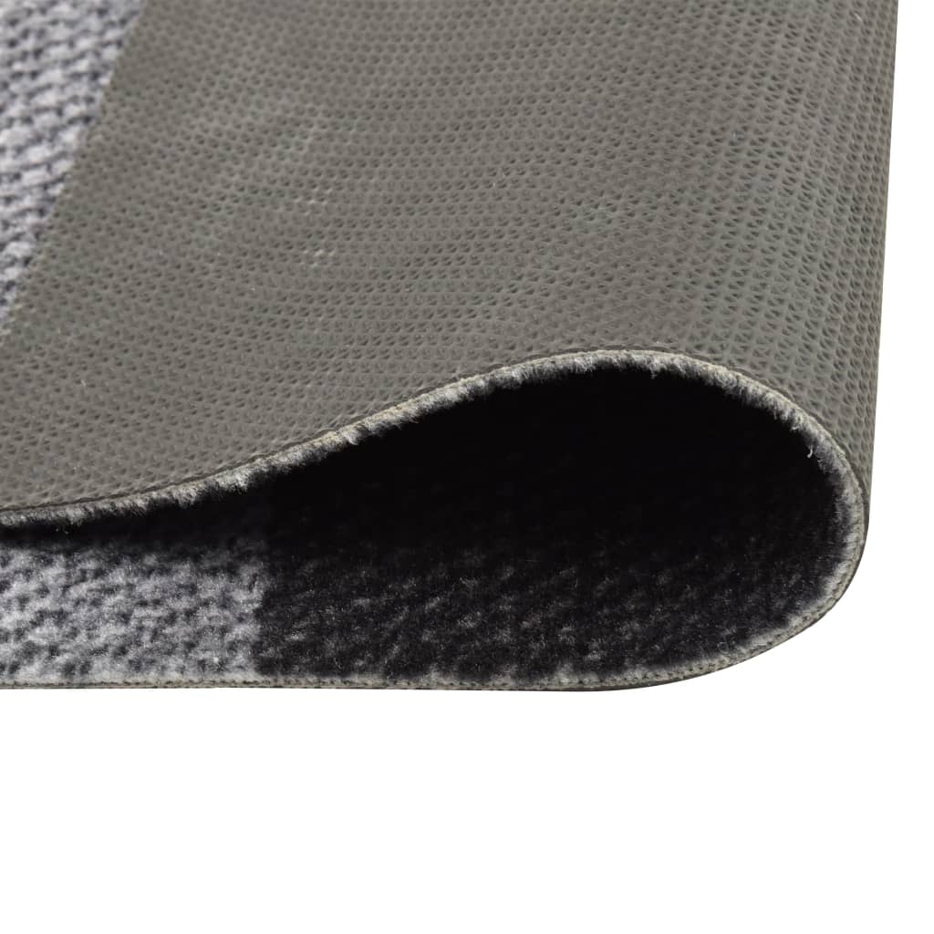 vaskbar køkkenmåtte 60x300 cm stjernetryk