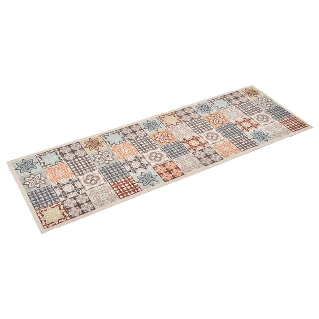 vaskbar køkkenmåtte 60x300 cm mosaikmønster