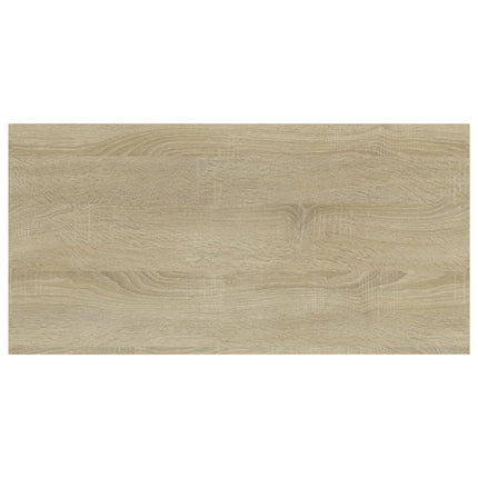 boghylder 4 stk. 40x20x1,5 cm konstrueret træ sonoma-eg