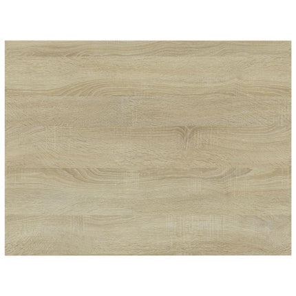 boghylder 8 stk. 40x30x1,5 cm konstrueret træ sonoma-eg