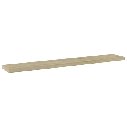 boghylder 4 stk. 60x10x1,5 cm konstrueret træ sonoma-eg