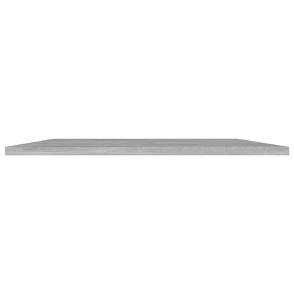 boghylder 4 stk. 60x50x1,5 cm spånplade betongrå
