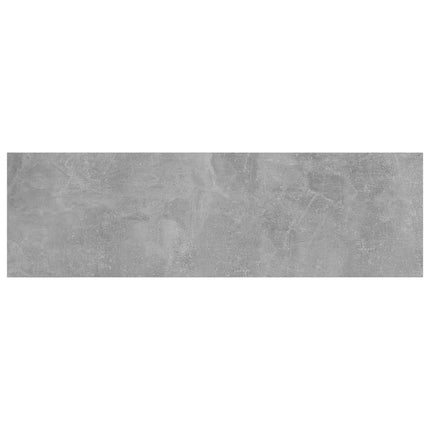 boghylder 8 stk. 100x30x1,5 cm konstrueret træ betongrå