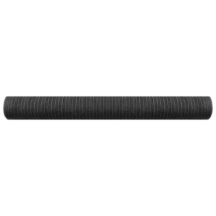 afskærmning 1x50 m 150 g/m² HDPE antracitgrå