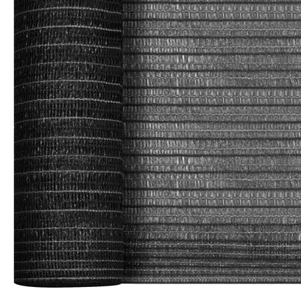 afskærmning 2x25 m 150 g/m² HDPE antracitgrå