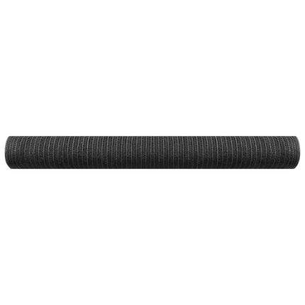 afskærmning 3,6x25 m 150 g/m² HDPE antracitgrå