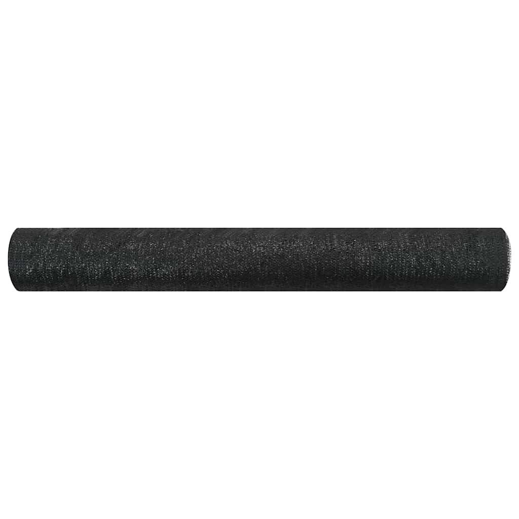 afskærmning 1x25 m HDPE 75 g/m² sort