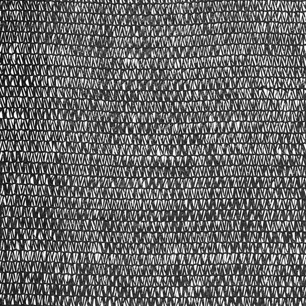 afskærmning 1x50 m HDPE 150 g/m² sort