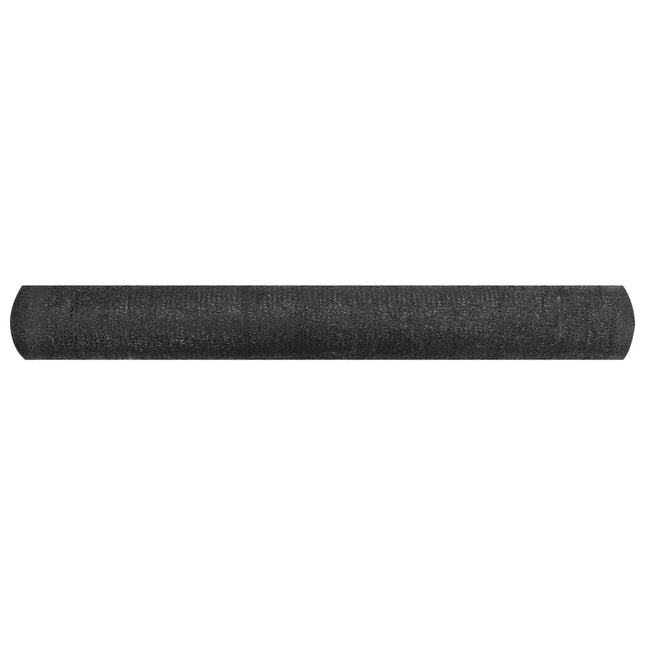 afskærmning 1,2x10 m HDPE 150 g/m² sort