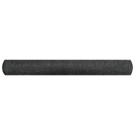 afskærmning 1,5x25 m HDPE 150 g/m² sort