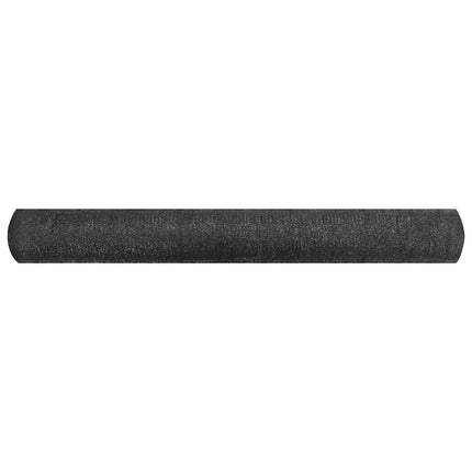 afskærmning 1x10 m HDPE 195 g/m² sort