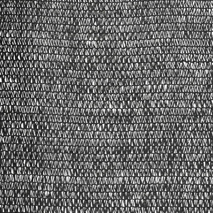 afskærmning 1,2x25 m HDPE 195 g/m² sort